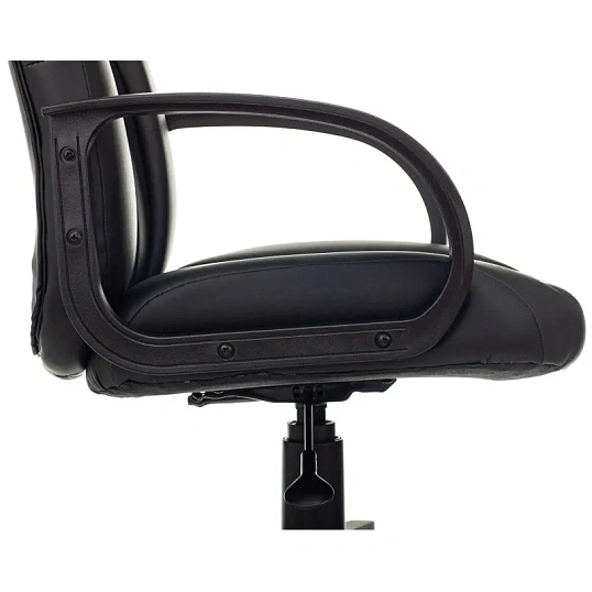 Кресло VB_Echair-658 PU кожзам черный пластик
