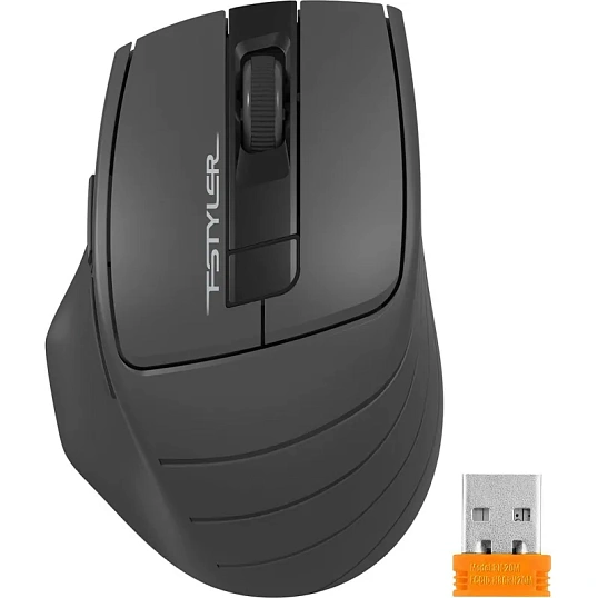 Мышь компьютерная A4Tech Fstyler FG30 сер/син опт (2000dpi) беспровод USB