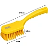 Щетка ручная FBK с короткой ручкой 275х70мм жесткая желтый 10548-4