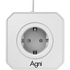 Сетевой фильтр AGNI 5р/2м,белый, 2USB +3Type-C 65(TP-VE5U5E-C-2m-white)