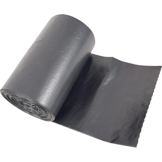 Мешки для мусора ПНД 30л 8мкм 50шт/рул черный 44х47