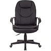 Кресло VB_EChair 668LT PU черный эко.кожа крестов. пластик