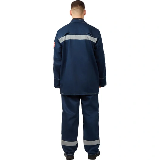 Костюм сварщика усиленый 100% х/б КБР (арт.КСТ06) 48-50/170-176