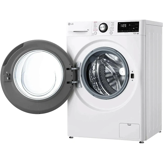Стиральная машина LG F2V3PS6W кл.:A фронт. макс.:8кг белый инвертер