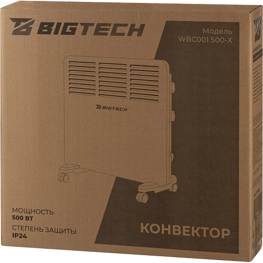Конвектор BigTech WBC001 500x (500 Вт,с терморегулятором)