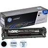 Картридж лазерный HP 125A CB540A чер. для LJ CP1215/1515