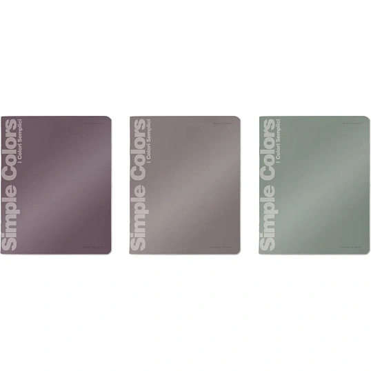 Тетрадь 96Л. MORANDI COLORS КЛ. 3 ЦВЕТА 7-96-1364