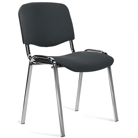 Стул БМФ Easy Chair Rio(ИЗО) хром, ткань серая С73